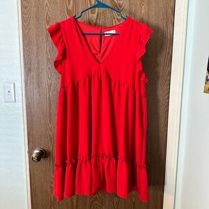 Altar’d State Red Mini Dress